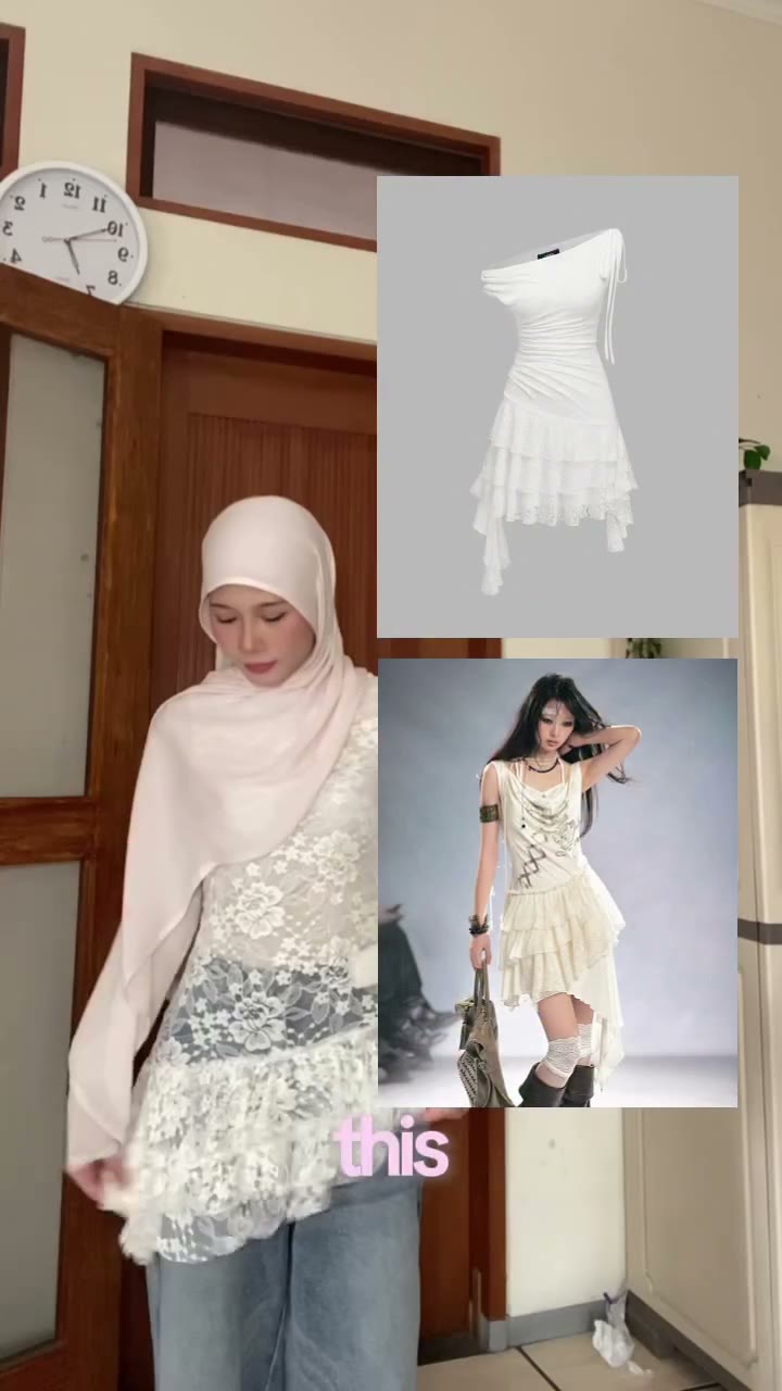 The creator beginning a ruffled lace project